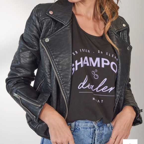 Joe's Jeans Jackets & Coats Joes Jeans Black Leather Jacket Poshmark